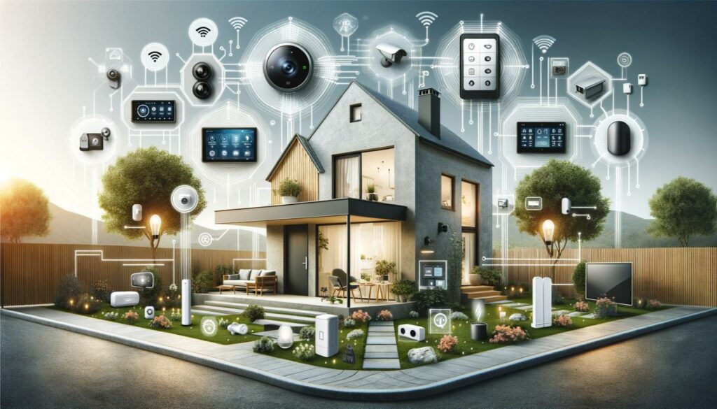 Types of Home Security Systems,Wired vs wireless security systems,Smart home security features,DIY home security systems,Professional home security monitoring,Best security systems for apartments,Outdoor security system benefits