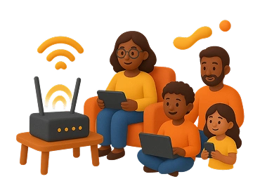 family cartoon